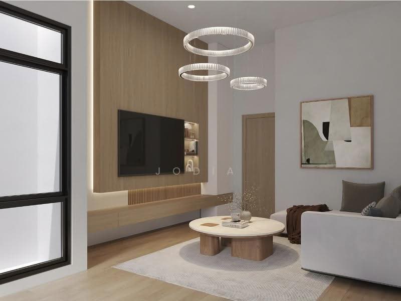 Zen- Brand New 3 Storey Terrace with lift and attic, 23 Jalan Sankam, Sembawang / Yishun, 5 Bedrooms, 4,834 sqft, Terraced House For Sale, by Jodia Tay, 500258474 - Living Room - PropertyGuru.com.sg