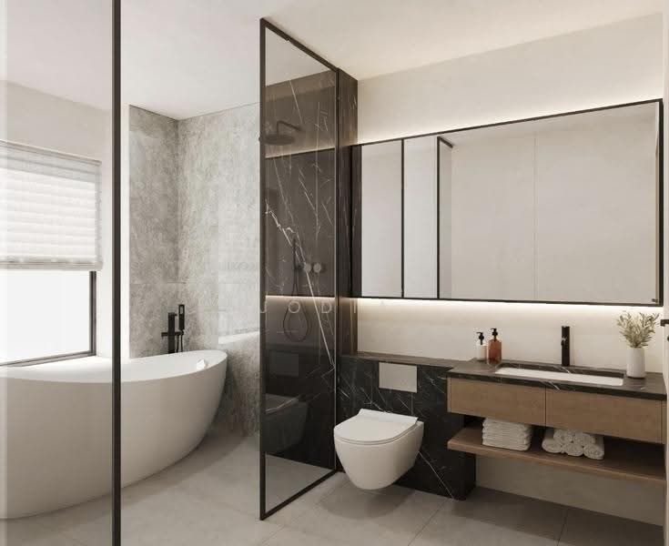 Zen- Brand New 3 Storey Terrace with lift and attic, 23 Jalan Sankam, Sembawang / Yishun, 5 Bedrooms, 4,834 sqft, Terraced House For Sale, by Jodia Tay, 500258474 - Bathroom - PropertyGuru.com.sg