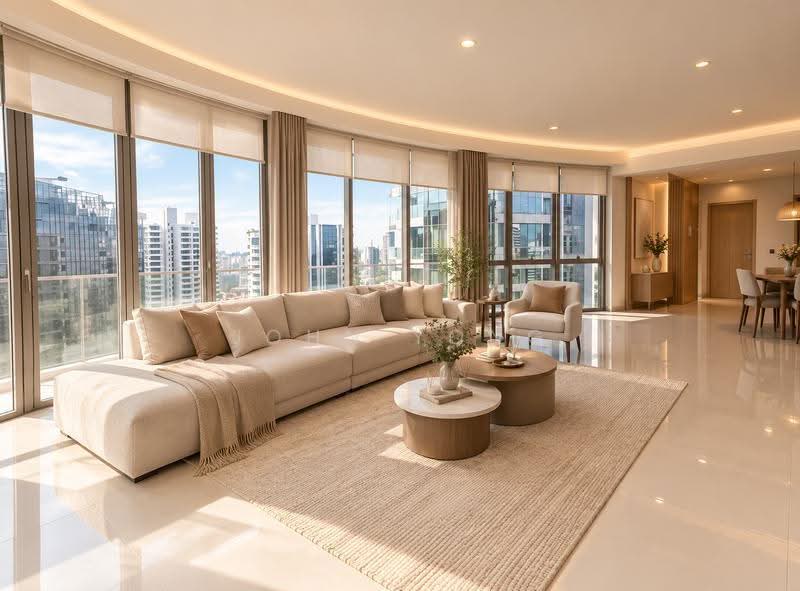 Cliveden at Grange, 108 Grange Road, Tanglin / Holland / Bukit Timah, 4 Bedrooms, 2,842 sqft, Condominium For Rent, by John Yong, 500258479 - Living Room - PropertyGuru.com.sg