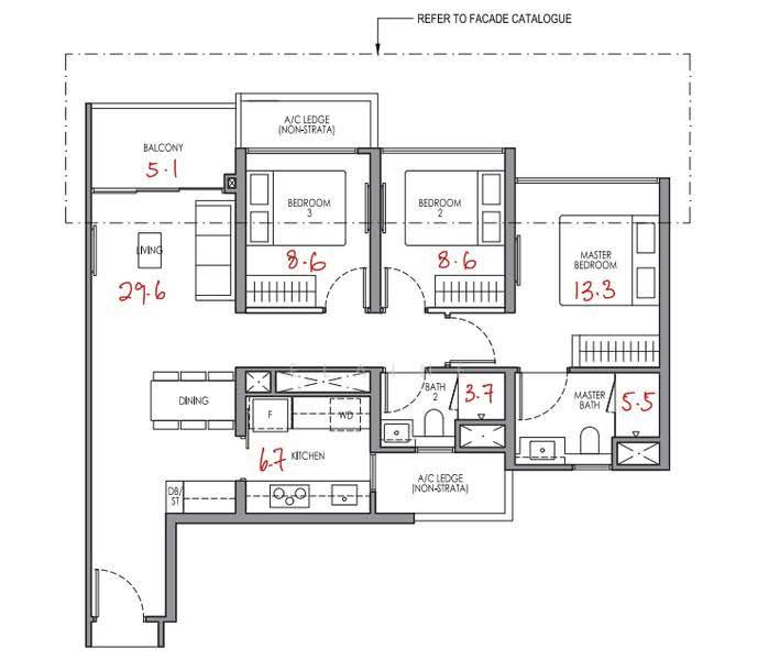 Cheap 3 bed 1km Rulang pri, Boon Lay / Jurong / Tuas, 3 Bedrooms, 872 sqft, Condominium For Sale, by Elaine Wong, 500258508 - PropertyGuru.com.sg