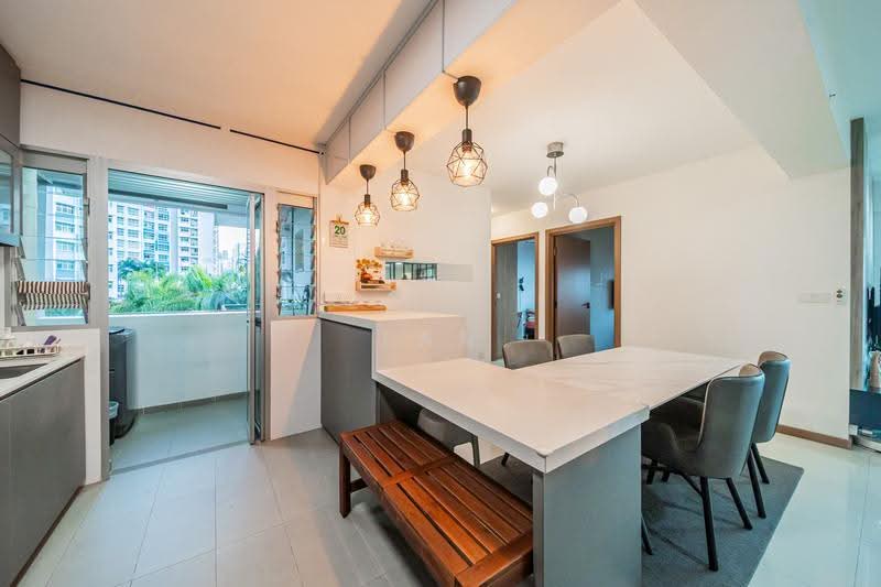 422B Northshore Drive, 422B Northshore Drive, Hougang / Punggol / Sengkang, 4 Bedrooms, 1,216 sqft, HDB Flat For Sale, by Tan Kwan Yick, 500258581 - Dining Room - PropertyGuru.com.sg