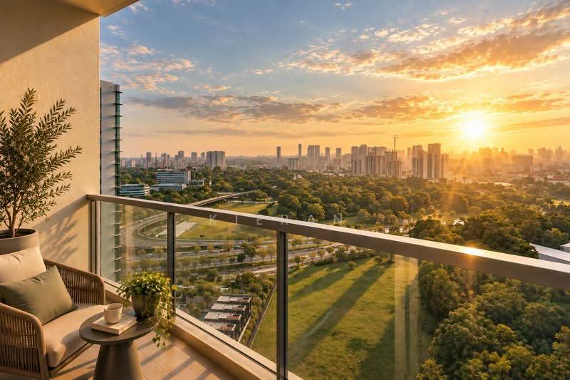 Normanton Park, 49 Normanton Park, Buona Vista / West Coast / Clementi New Town, 1 Bedroom, 527 sqft, Condominium For Sale, by Kieran Koh, 500258610 - Balcony - PropertyGuru.com.sg
