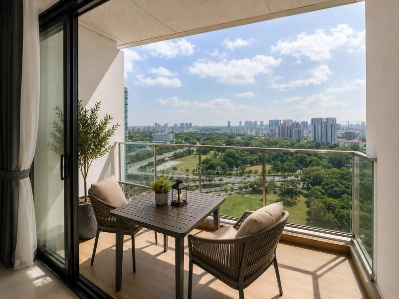 Normanton Park, 49 Normanton Park, Buona Vista / West Coast / Clementi New Town, 1 Bedroom, 527 sqft, Condominium For Sale, by Kieran Koh, 500258610 - Balcony - PropertyGuru.com.sg