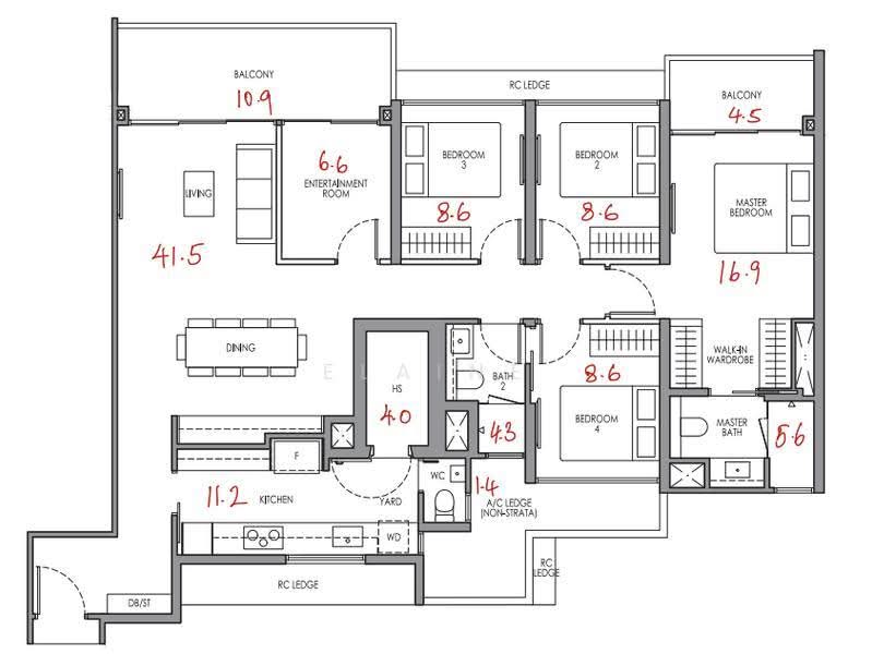 Cheap 4 bed 1km Rulang pri, Boon Lay / Jurong / Tuas, 4 Bedrooms, 1,432 sqft, Condominium For Sale, by Elaine Wong, 500258622 - PropertyGuru.com.sg