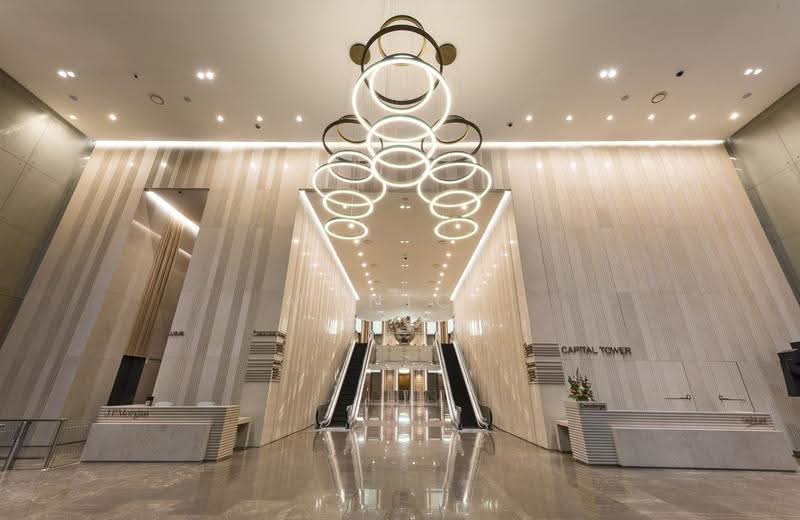 Capital Tower, 168 Robinson Road, Boat Quay / Raffles Place / Marina, 4,585 sqft, Office For Rent, by Monica Oh, 500258625 - Lobby - CommercialGuru.com.sg