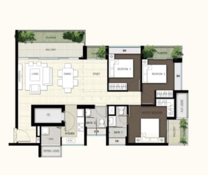 588A Ang Mo Kio Street 52, 588A Ang Mo Kio Street 52, Ang Mo Kio / Bishan / Thomson, 3 Bedrooms, 1,205 sqft, HDB Flat For Rent, by Alvin Lim, 500258636 - PropertyGuru.com.sg