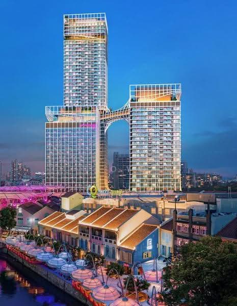 CanningHill Piers, 1 Clarke Quay, City Hall / Clarke Quay, 1 Bedroom, 538 sqft, Condominium For Sale, by Lloyd Lim, 500258704 - Exterior - PropertyGuru.com.sg