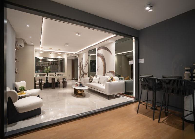 Brand New 3 Bedroom at Lorong Chuan MRT!, Ang Mo Kio Avenue 1, Braddell Road, Burghley Drive, Chuan Lane, Lorong Chuan, Serangoon Avenue 2, Serangoon Avenue 3, Serangoon Avenue 4, Serangoon Road, Tavistock Avenue, Hougang / Punggol / Sengkang, 3 Bedrooms, 1,206 sqft, Condominium For Sale, by Grace LIONG 梁礜從, 500258711 - Living Room - PropertyGuru.com.sg