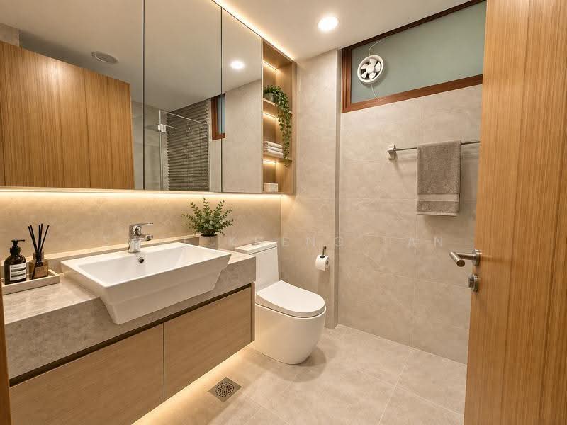 Park Natura, 35 Bukit Batok East Avenue 6, Dairy Farm / Bukit Panjang / Choa Chu Kang, 3 Bedrooms, 1,378 sqft, Condominium For Sale, by Dr Swee Tan, 500258768 - Bathroom - PropertyGuru.com.sg