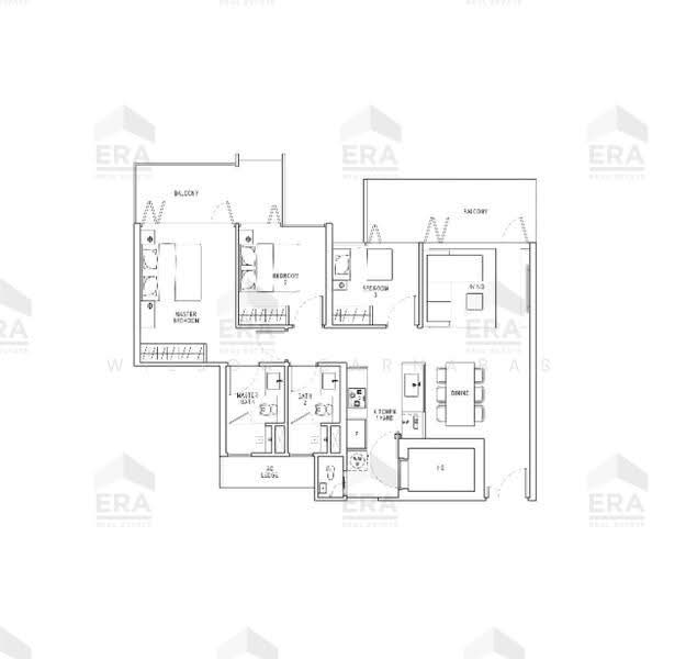 Pollen & Bleu, 19 Farrer Drive, Tanglin / Holland / Bukit Timah, 3 Bedrooms, 1,184 sqft, Condominium For Sale, by Wilson Barnabas Koh, 500258772 - PropertyGuru.com.sg