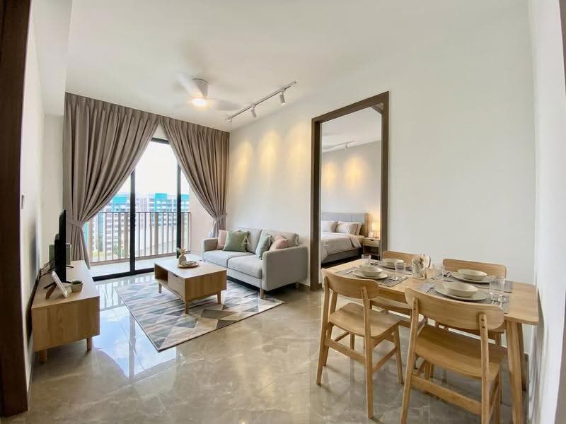Norwood Grand, 8 Champions Way, Admiralty / Woodlands, 2 Bedrooms, 624 sqft, Condominium For Rent, by Lance Lim, 500258775 - Living Room - PropertyGuru.com.sg