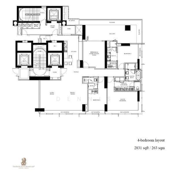 The Ritz-Carlton Residences, 65 Cairnhill Road, Orchard / River Valley, 4 Bedrooms, 2,831 sqft, Condominium For Sale, by Dennis Lim, 500258780 - PropertyGuru.com.sg