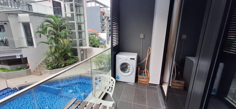 Guillemard Edge, 38 Lorong 30 Geylang, Eunos / Geylang / Paya Lebar, 1 Bedroom, 441 sqft, Condominium For Rent, by Lynn Goh, 500258802 - Balcony - PropertyGuru.com.sg