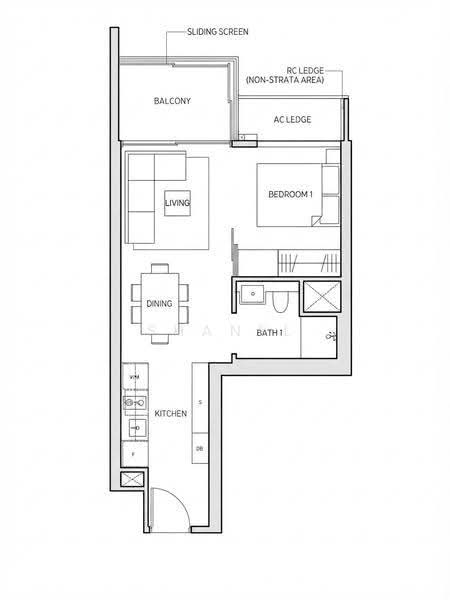 Midtown Bay, 122 Beach Road, Beach Road / Bugis / Rochor, 1 Bedroom, 484 sqft, Condominium For Sale, by Shanel Liew, 500258858 - PropertyGuru.com.sg