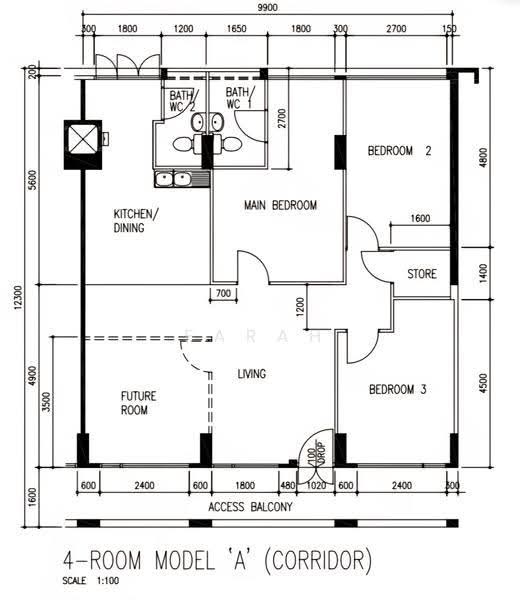 711 Jurong West Street 71, 711 Jurong West Street 71, Boon Lay / Jurong / Tuas, 3 Bedrooms, 1,119 sqft, HDB Flat For Sale, by Farah Zack, 500258951 - PropertyGuru.com.sg