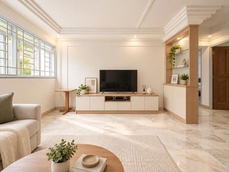 10 Eunos Crescent, 10 Eunos Crescent, Eunos / Geylang / Paya Lebar, 3 Bedrooms, 980 sqft, HDB Flat For Sale, by Kieran Koh, 500258963 - Living Room - PropertyGuru.com.sg