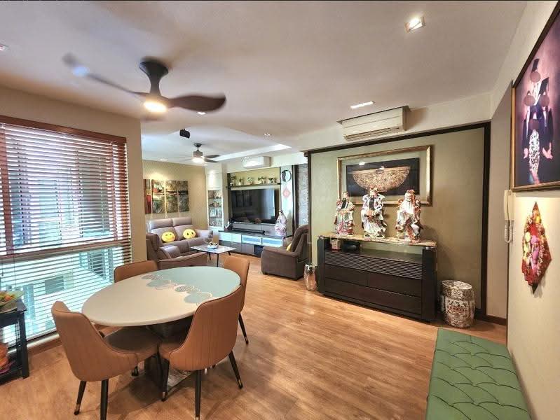 Savannah Condopark, 59 Simei Rise, Pasir Ris / Tampines, 4 Bedrooms, 1,453 sqft, Condominium For Sale, by Gerald Wu, 500258979 - Living Room - PropertyGuru.com.sg
