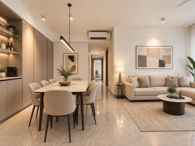 Norwood Grand, Admiralty / Woodlands, 4 Bedrooms, 1,313 sqft, Condominium For Sale, by Shirley Fong, 500259005 - Dining Room - PropertyGuru.com.sg