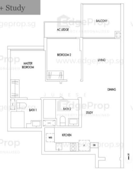 Treasure at Tampines, 57 Tampines Lane, Pasir Ris / Tampines, 2 Bedrooms, 678 sqft, Condominium For Sale, by Junese See, 500259015 - PropertyGuru.com.sg