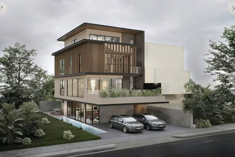 Serangoon Garden Estate • Brand New • Semi-D, Borthwick Drive • Brockhampton Drive • Braemar Drive • Bloxhome Drive • Bodmin Drive • Blandford Drive • Medway Drive • Crowhurst Drive • Burghley Drive, Hougang / Punggol / Sengkang, 6 Bedrooms, 4,200 sqft, Semi-Detached House For Sale, by Ong Bincent, 500259018 - Exterior - PropertyGuru.com.sg