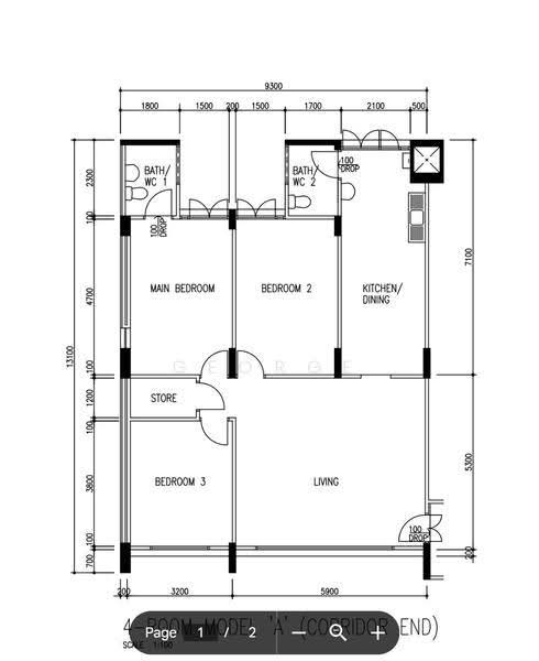 617 Hougang Avenue 8, 617 Hougang Avenue 8, Hougang / Punggol / Sengkang, 3 Bedrooms, 1,119 sqft, HDB Flat For Sale, by George Loo, 500259076 - PropertyGuru.com.sg