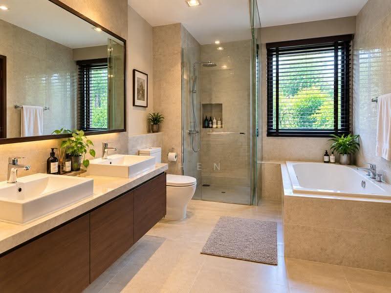 Hillview Enclave Semi-D Recently Renovated, Hillview Enclave, Dairy Farm / Bukit Panjang / Choa Chu Kang, 5 Bedrooms, 5,800 sqft, Semi-Detached House For Sale, by CHEN ., 500259079 - Bathroom - PropertyGuru.com.sg