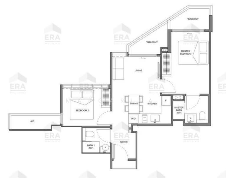 Neu at Novena, 27 Moulmein Rise, Newton / Novena, 2 Bedrooms, 646 sqft, Apartment For Sale, by Margarita Seah, 500259083 - PropertyGuru.com.sg