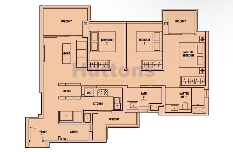 JadeScape, 314 Shunfu Road, Ang Mo Kio / Bishan / Thomson, 3 Bedrooms, 1,055 sqft, Condominium For Sale, by Oliver Sho, 500259118 - PropertyGuru.com.sg