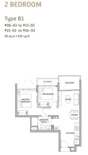 Verticus, 3 Jalan Kemaman, Balestier / Toa Payoh, 2 Bedrooms, 635 sqft, Condominium For Sale, by Jane Li Feng, 500259131 - PropertyGuru.com.sg