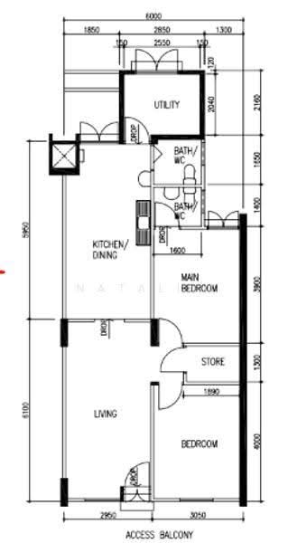 20 Hougang Avenue 3, 20 Hougang Avenue 3, Hougang / Punggol / Sengkang, 2 Bedrooms, 785 sqft, HDB Flat For Sale, by Natalie Indra, 500259134 - PropertyGuru.com.sg