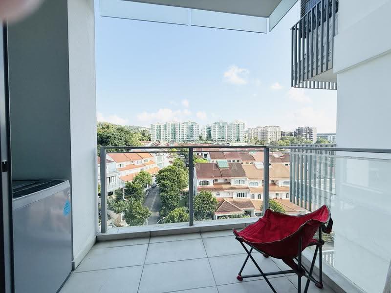 Natura @ Hillview, 18 Hillview Terrace, Dairy Farm / Bukit Panjang / Choa Chu Kang, 3 Bedrooms, 635 sqft, Condominium For Rent, by Brenda Koh, 500259141 - Balcony - PropertyGuru.com.sg