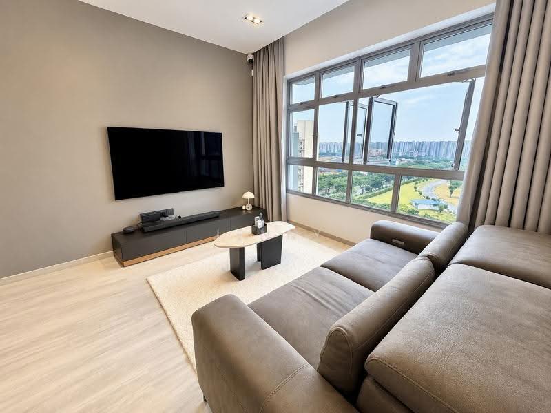 994C Buangkok Link, 994C Buangkok Link, Hougang / Punggol / Sengkang, 2 Bedrooms, 1,001 sqft, HDB Flat For Sale, by Jenny Lee, 500259167 - Living Room - PropertyGuru.com.sg