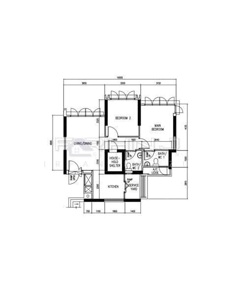 57 Teban Gardens Road, 57 Teban Gardens Road, Boon Lay / Jurong / Tuas, 2 Bedrooms, 721 sqft, HDB Flat For Sale, by Irfan Ramzi, 500259274 - PropertyGuru.com.sg