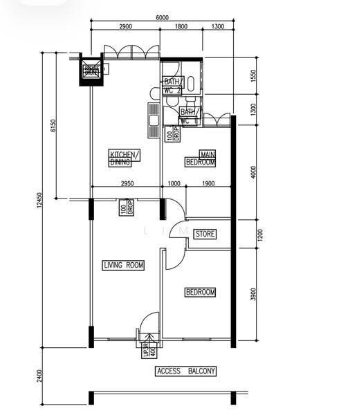 503 Ang Mo Kio Avenue 5, 503 Ang Mo Kio Avenue 5, Ang Mo Kio / Bishan / Thomson, 2 Bedrooms, 732 sqft, HDB Flat For Sale, by Lim Ziwan, 500259286 - PropertyGuru.com.sg