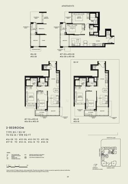 W Residences Marina View - Singapore, 22 Marina View, Boat Quay / Raffles Place / Marina, 2 Bedrooms, 818 sqft, Condominium For Sale, by Dennis Lim, 500259317 - PropertyGuru.com.sg
