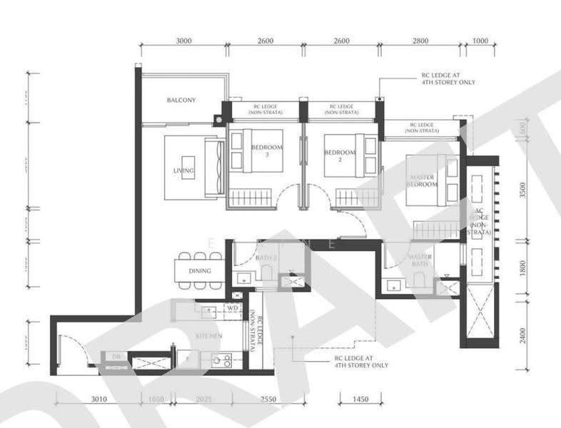 Cheap 3 bed fh 7mins to novena mrt, 1km sji & hong wen, Newton / Novena, 3 Bedrooms, 904 sqft, Condominium For Sale, by Elaine Wong, 500259391 - PropertyGuru.com.sg