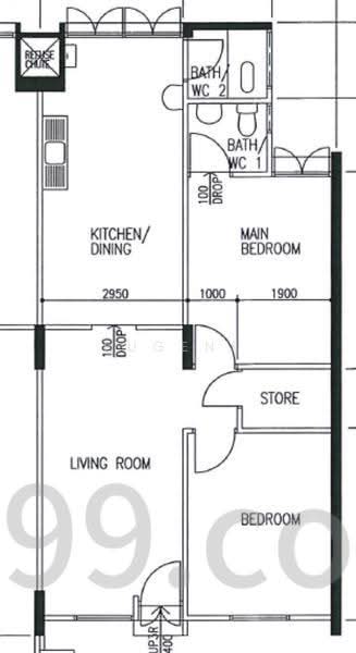 146 Bukit Batok West Avenue 6, 146 Bukit Batok West Avenue 6, Dairy Farm / Bukit Panjang / Choa Chu Kang, 2 Bedrooms, 732 sqft, HDB Flat For Sale, by Eugene Lin, 500259445 - PropertyGuru.com.sg