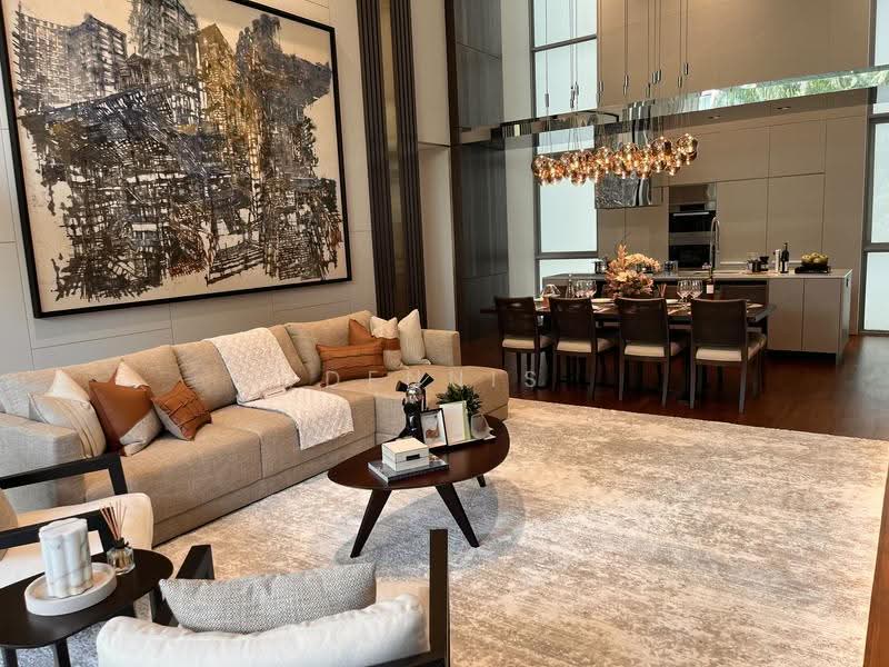 The Oliv @ Balmoral, 11C Balmoral Road, Tanglin / Holland / Bukit Timah, 4 Bedrooms, 3,337 sqft, Apartment For Sale, by Dennis Lim, 500259466 - Living Room - PropertyGuru.com.sg
