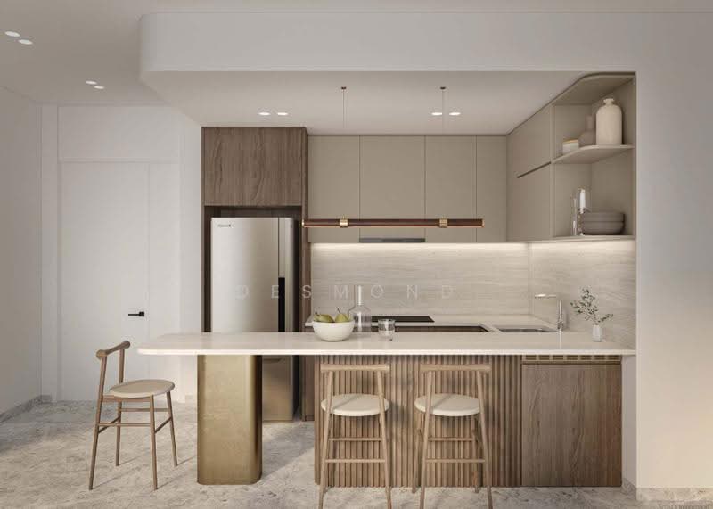 The Shorefront, 165A Jln. Loyang Besar, Changi Airport / Changi Village, 2 Bedrooms, 775 sqft, Apartment For Sale, by Desmond Wong, 500259516 - Kitchen - PropertyGuru.com.sg