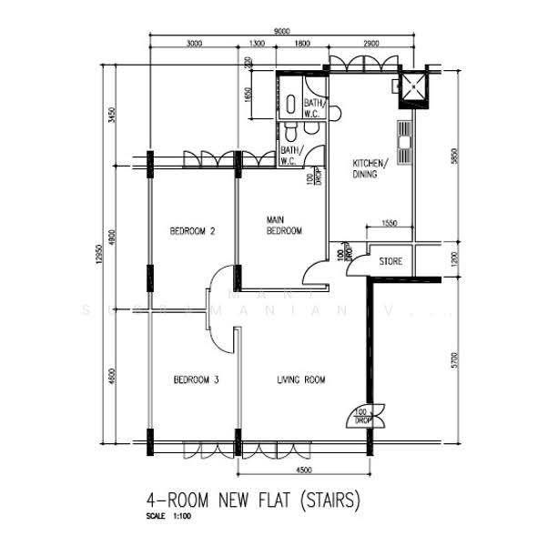 522 Ang Mo Kio Avenue 5, 522 Ang Mo Kio Avenue 5, Ang Mo Kio / Bishan / Thomson, 3 Bedrooms, 980 sqft, HDB Flat For Sale, by Mani Subramanian Veeramani, 500259533 - PropertyGuru.com.sg