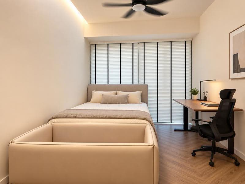 The Minton, 147 Hougang Street 11, Hougang / Punggol / Sengkang, 2 Bedrooms, 1,475 sqft, Condominium For Sale, by Alvin Neo, 500259535 - Bedroom - PropertyGuru.com.sg