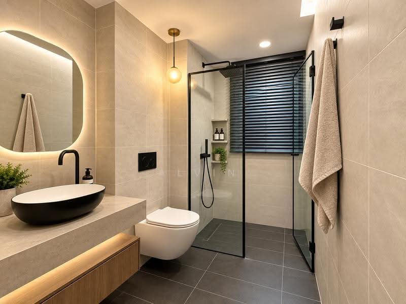 The Minton, 147 Hougang Street 11, Hougang / Punggol / Sengkang, 2 Bedrooms, 1,475 sqft, Condominium For Sale, by Alvin Neo, 500259535 - Bathroom - PropertyGuru.com.sg