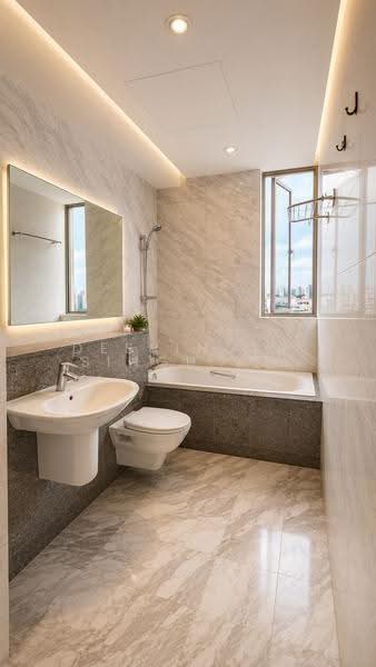 The Trumps, 1 Jalan Kembangan, Eunos / Geylang / Paya Lebar, 3 Bedrooms, 1,292 sqft, Condominium For Rent, by Deepinder Singh (Deep), 500259540 - Bathroom - PropertyGuru.com.sg