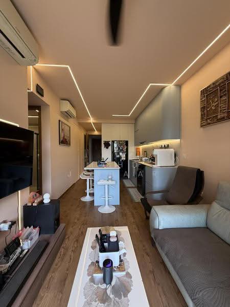 Kingsford Waterbay, 84 Upper Serangoon View, Hougang / Punggol / Sengkang, 2 Bedrooms, 688 sqft, Condominium For Sale, by Mohd Jabbaar Bin Kamsani, 500259583 - Living Room - PropertyGuru.com.sg