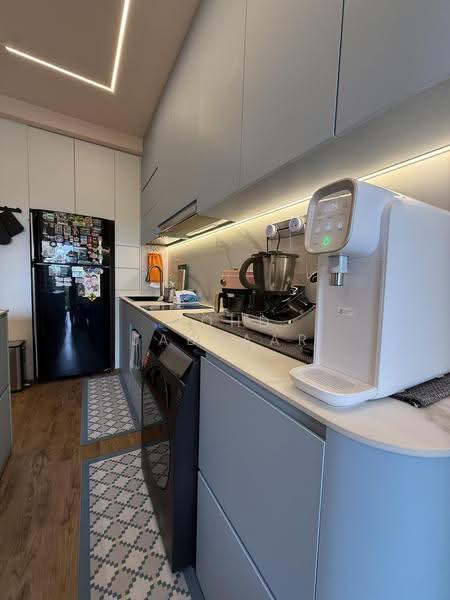 Kingsford Waterbay, 84 Upper Serangoon View, Hougang / Punggol / Sengkang, 2 Bedrooms, 688 sqft, Condominium For Sale, by Mohd Jabbaar Bin Kamsani, 500259583 - Kitchen - PropertyGuru.com.sg