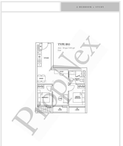 Sixteen35 Residences, 16 Lorong 35 Geylang, Eunos / Geylang / Paya Lebar, 2 Bedrooms, 624 sqft, Condominium For Rent, by Graycin Wang Wei Ru, 500259604 - PropertyGuru.com.sg