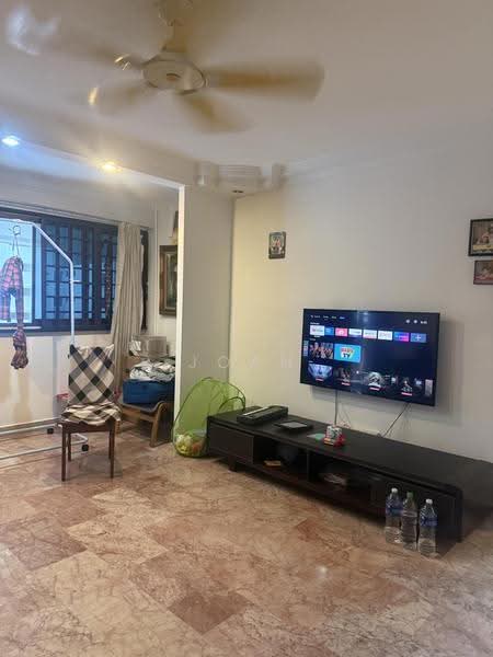 421 Bedok North Road, 421 Bedok North Road, Bedok / Upper East Coast, 3 Bedrooms, 990 sqft, HDB Flat For Rent, by Joan Tjoa, 500259634 - Living Room partial view fully furnished - PropertyGuru.com.sg