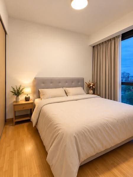 The Antares, 19 Mattar Road, Eunos / Geylang / Paya Lebar, 2 Bedrooms, 657 sqft, Condominium For Rent, by Nobie Tan, 500259638 - Bedroom - PropertyGuru.com.sg