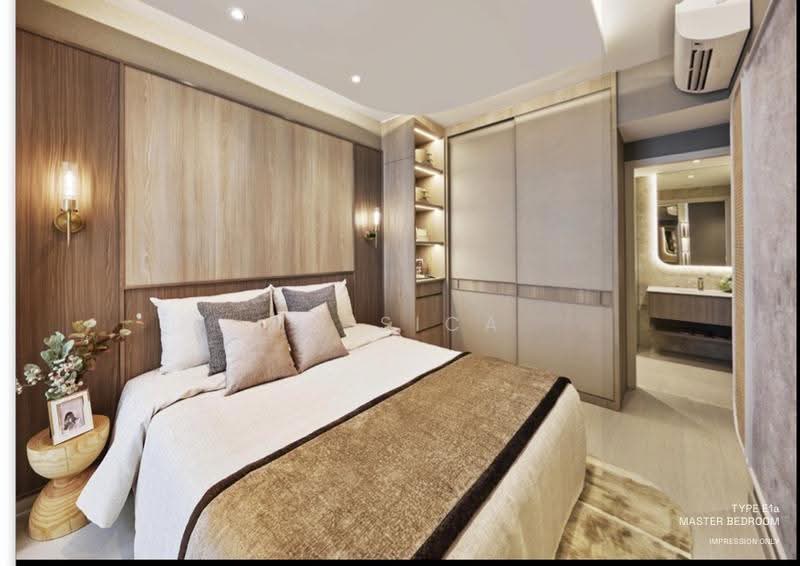 Bagnall Haus, 811 Upper East Coast Road, Bedok / Upper East Coast, 4 Bedrooms, 1,249 sqft, Condominium For Sale, by Jessica Ong, 500259653 - Master Bedroom - PropertyGuru.com.sg
