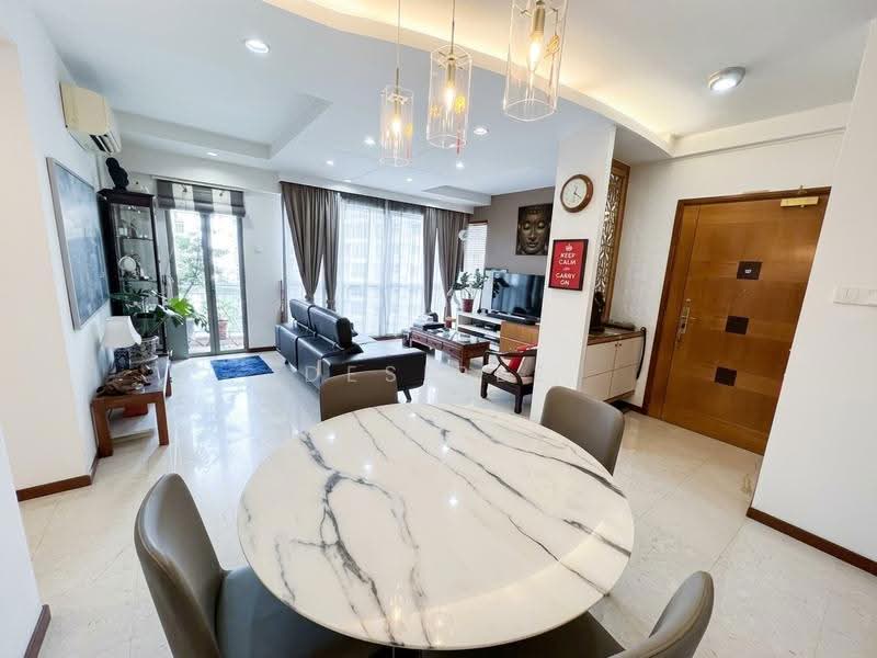 The Florida, 78 Hougang Avenue 7, Hougang / Punggol / Sengkang, 3 Bedrooms, 1,323 sqft, Condominium For Sale, by Desiree Leung, 500259710 - Living Room - PropertyGuru.com.sg